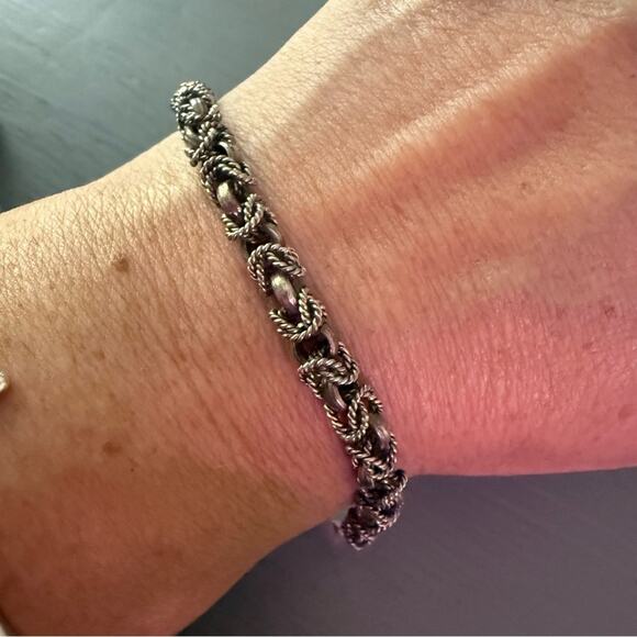 Taxco Mexico 925 Sterling Silver Bracelet - Picture 3 of 8